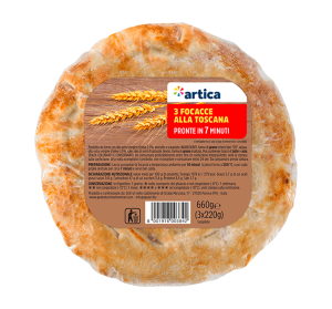 Pizza surgelata con wurstel e patatine - Artica