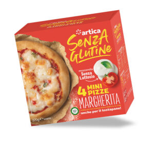 4 gluten and dairy-free mini Pizza