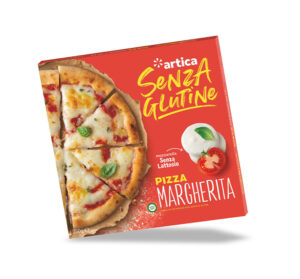 Gluten and dairy-free Pizza margherita
